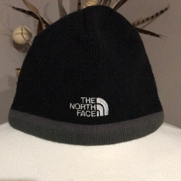The North Face Other - The Northface Black / Gray Child’s Beanie
